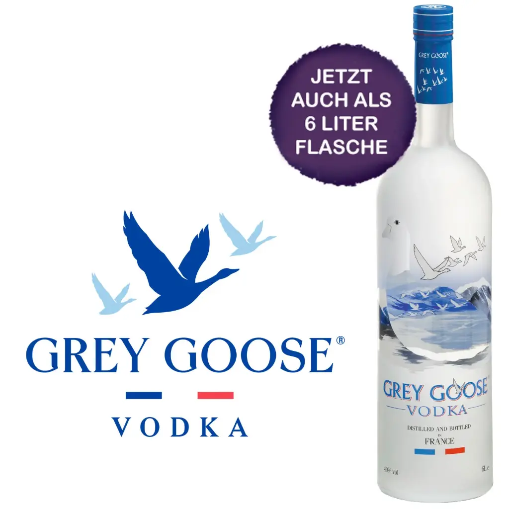 Grey Goose Vodka 40% 6,0L