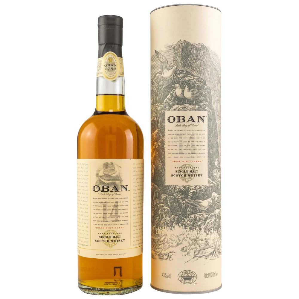 Oban 14 Jahre Old Single Malt 43% 0,7l