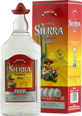 Sierra Tequila Silver 38% 3,0l