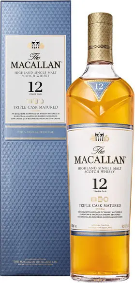 The Macallan 12Jahre old Triple Cask 40% 0,7