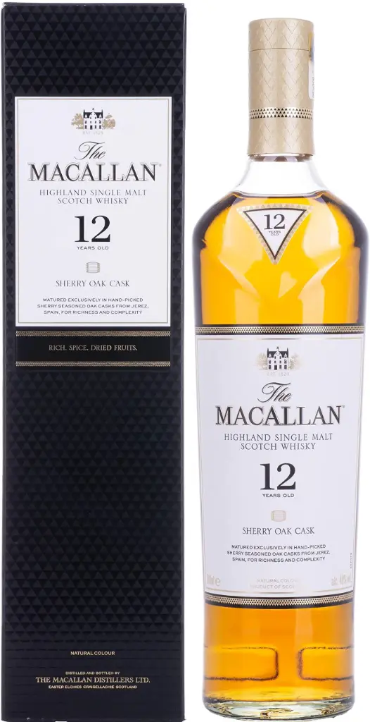The Macallan 12 Jahre old sherry Oak Cask 40% 0,7l