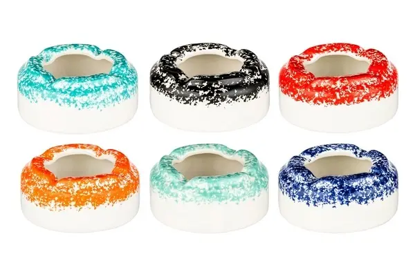 Angelo Windaschenbecher, Keramik farbig sortiert, Ø 11,5cm, H.5cm 