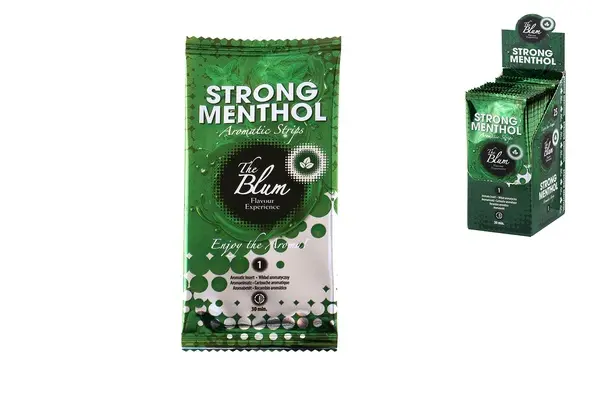 The Blum Flavourcards Strong Menthol 
