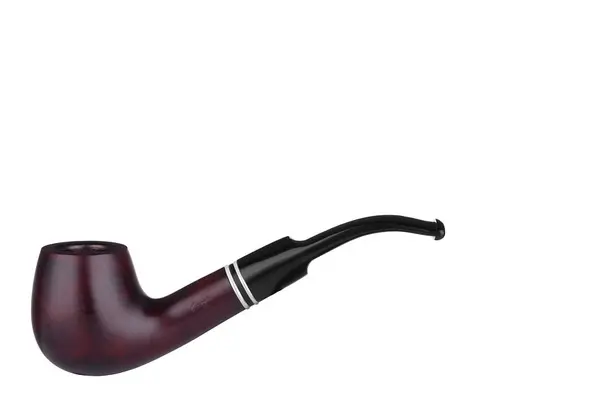 Angelo Pfeife Capri rotbraun gebogen mit Ring 