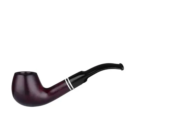 Angelo Pfeife Capri rotbraun gebogen mit Ring 