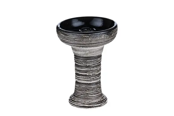 Shisha Phunnelkopf Keramik 1 Loch schwarz 
