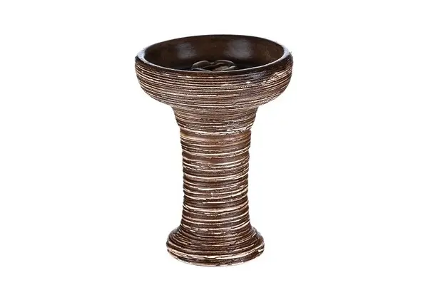 Shisha Phunnelkopf Keramik 1 Loch braun 