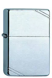 ZIPPO Benzinfeuerzeug „200“ Chrom gebürstet Vintage (Modell 60001167) – Der unaufdringliche Retro-Look