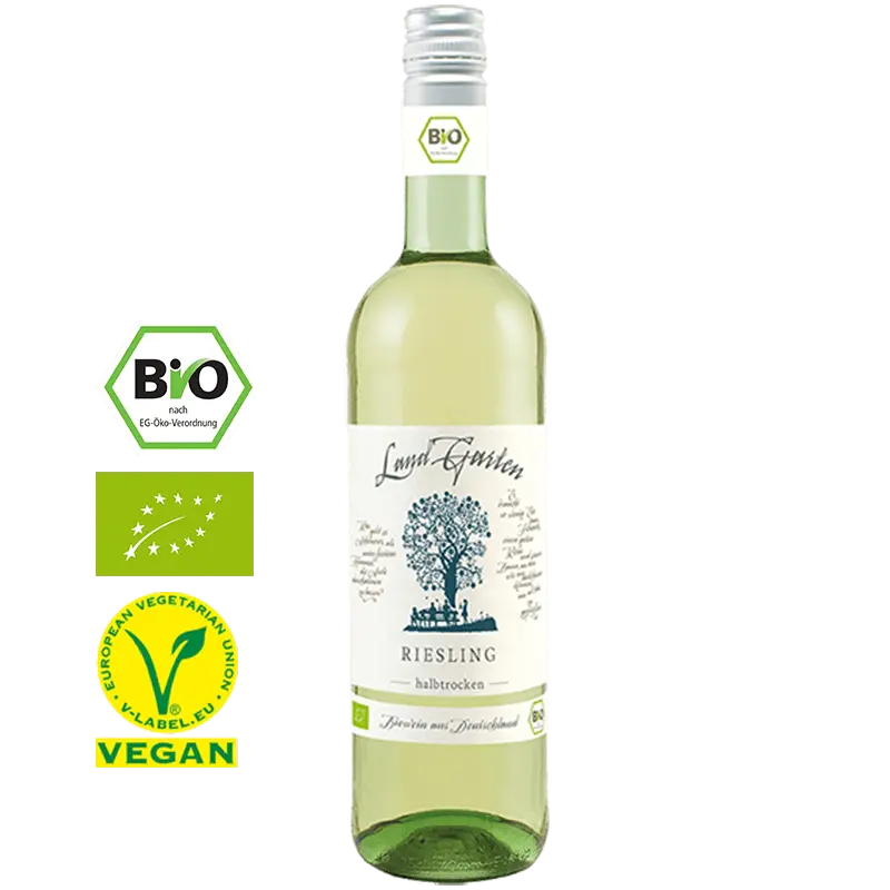 Landgarten Riesling Halbtrocken 0,75l 