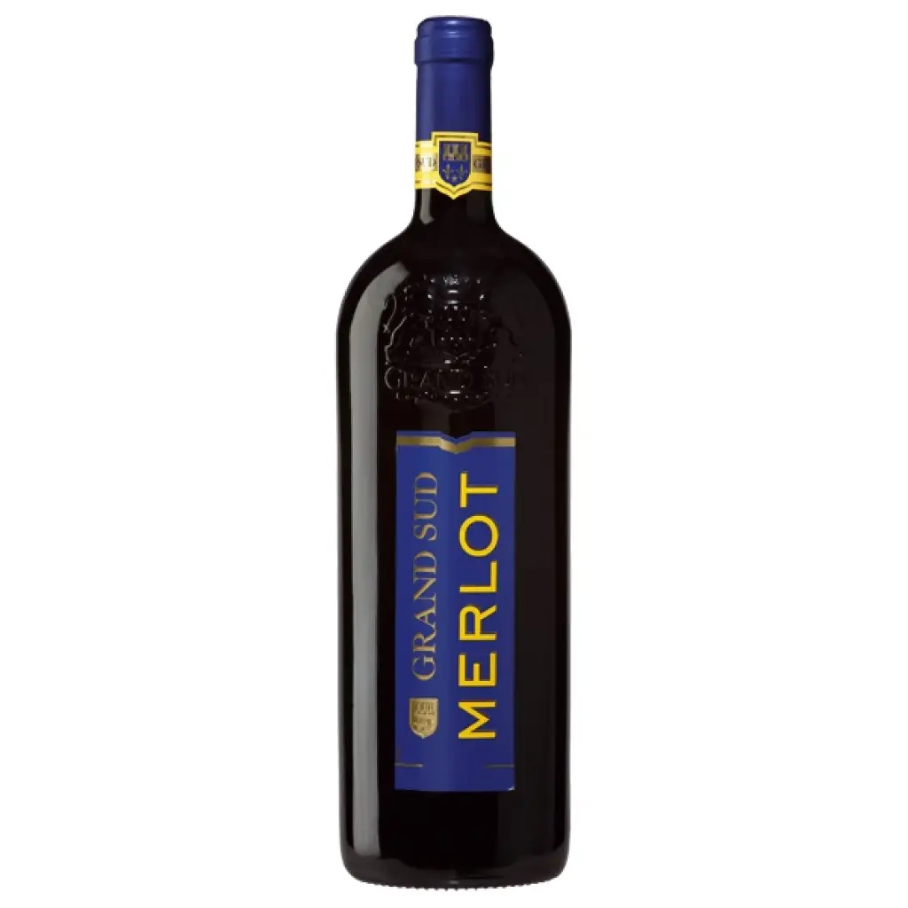 Grand Sud Merlot Vin de Pays d'Oc Trocken Rot 0,75l 