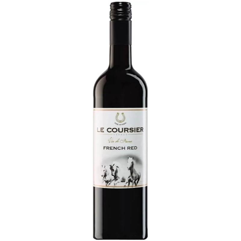 Le Coursier French Red Dry Red Wine 0,75l 