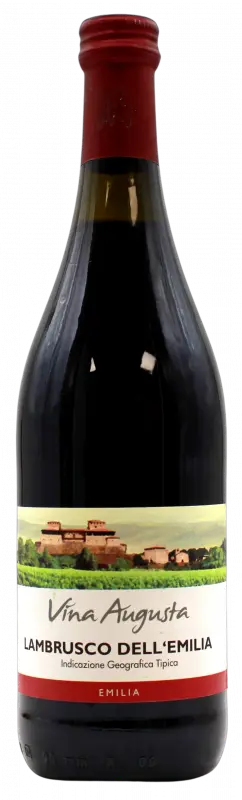 Vina Augusta Lambrusco Vino Frizzante Rot 0,75l
