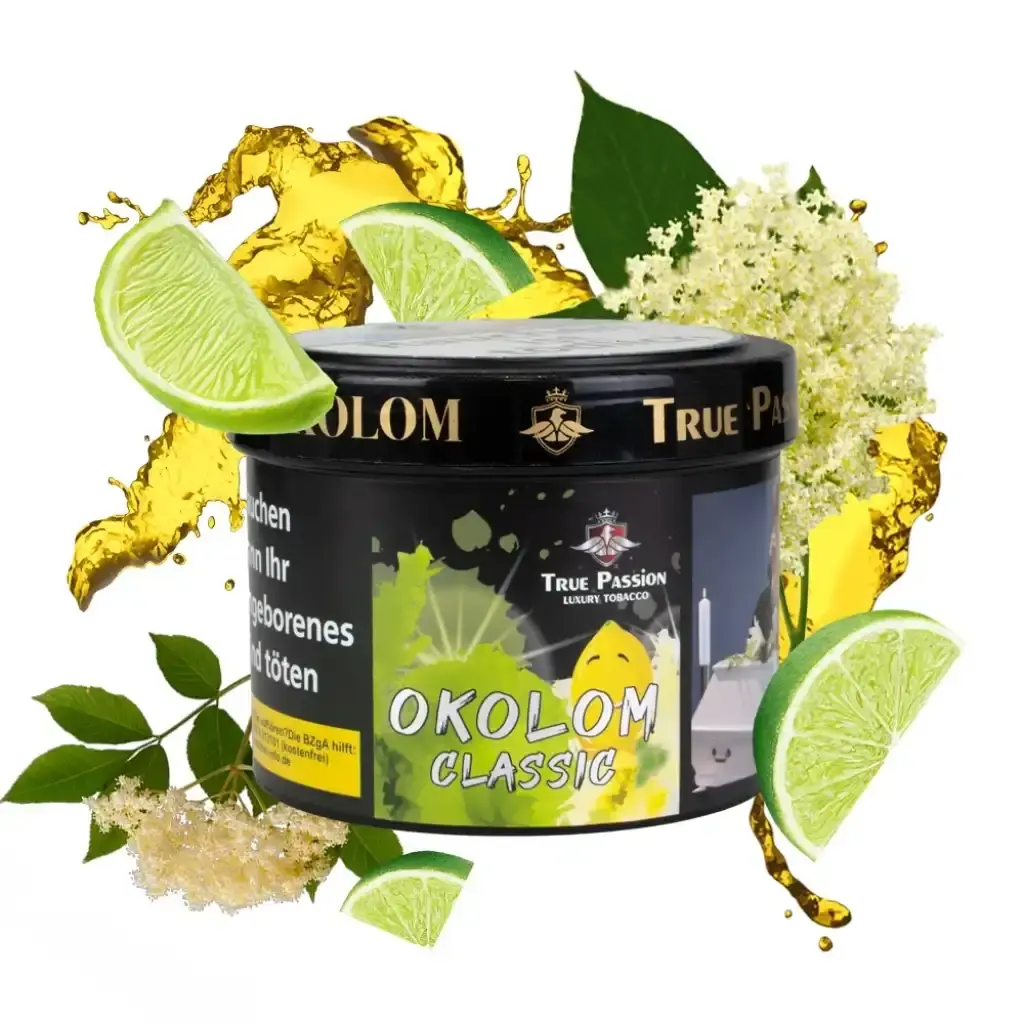 True Passion 200 g Okolom Classic, Holunder/Limette 