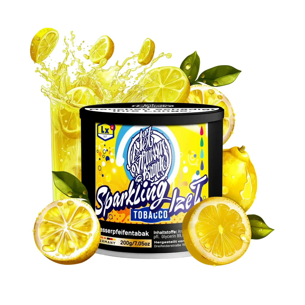 187 Tobacco 200 g Sparkling Ice Tea, Menthol/Minze/Zitrone 
