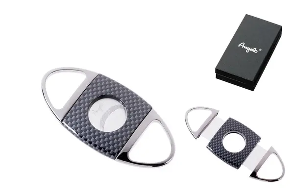 Angelo Abschneider Metall Carbon-Optik anthrazit, Ring 60 