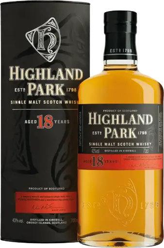 Highland Park 18 Jahre Single Malt Whiskey 0,7l