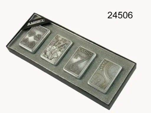 Angel Benzin Feuerzeug Casino 5,5cm 