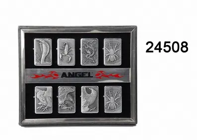 Angel Benzin Feuerzeug Spinnen, Skorpion 5,5cm 