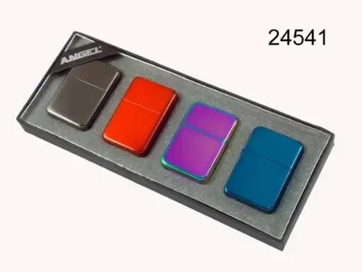 Angel Benzin Feuerzeug bunt 5,5cm 