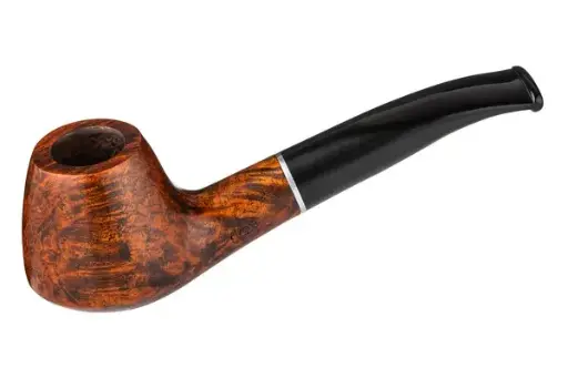 Angelo Pfeife Mod. 15 braun leicht gebogen mit Ring 