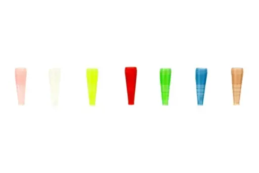 Dreamliner Shisha Mundstück Plastik, bunt, 3 cm 10 Stk.