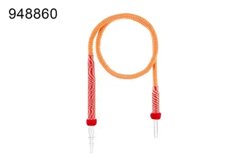 Shisha Schlauch KL rot, 1,8m 