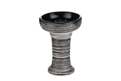 Shisha Phunnelkopf Keramik 1 Loch schwarz 
