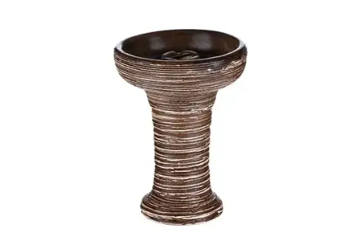 Shisha Phunnelkopf Keramik 1 Loch braun 