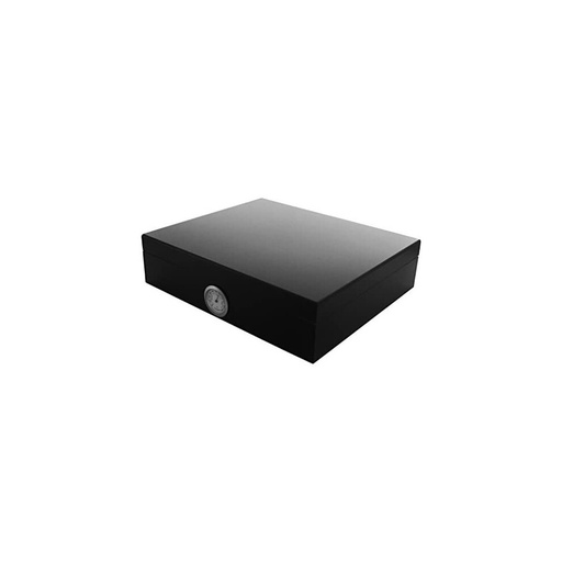 GERMANUS Humidor Movel Schwarz – 26 x 22,3 x 6,2 cm