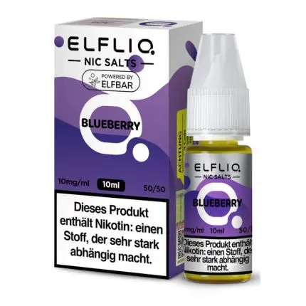 ELFBAR Elfliq SALT Liquid 10mg Blueberry 10ml 