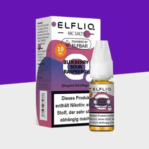 ELFBAR Elfliq SALT Liquid 20mg Blueberry Sour Raspberry 10ml 