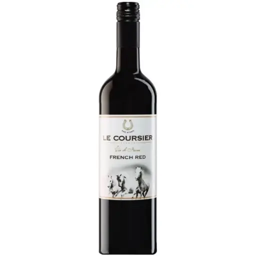 Le Coursier French Red Dry Red Wine 0,75l 