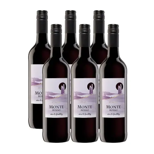 Monte Rosso Süß & Fruchtig Rot 0,75l 