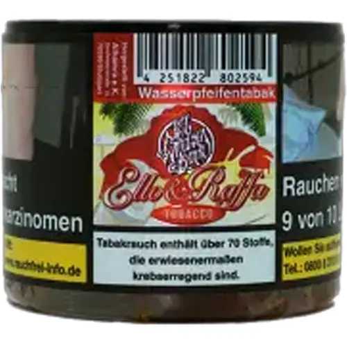 187 Tobacco 25g Ello & Raffa Kokosnuss, Mandel, Zitrone 
