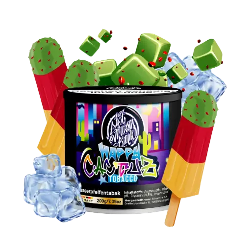187 Tobacco 200 g Happy Cactuz, Kaktusfeige/Minze 