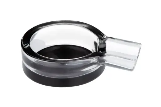 Zigarrenascher, Glas 1 Ablage, 12x9x3cm 