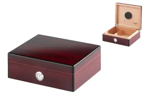 Angelo Humidor Rotbraun 22,5x19x8cm 