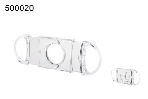 Angelo Abschneider Plastik Transparent, 2 Klingen, Ring 60 